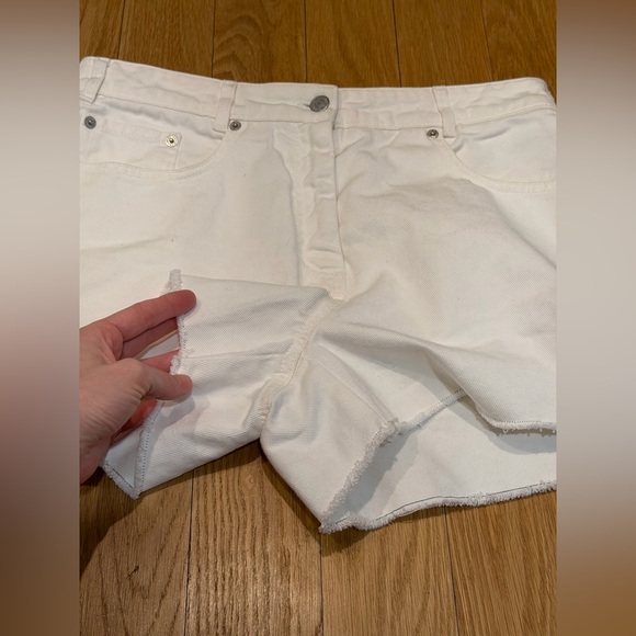 DRIES VAN NOTEN DENIM SHORT 28 button fly rigid cotton - Picture 9 of 10